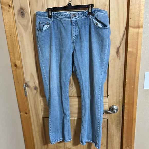 Faded Glory Stretch Bootcut Classic Blue Denim Jeans - Picture 1 of 4